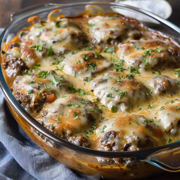 Amish Hamburger Steak Bake