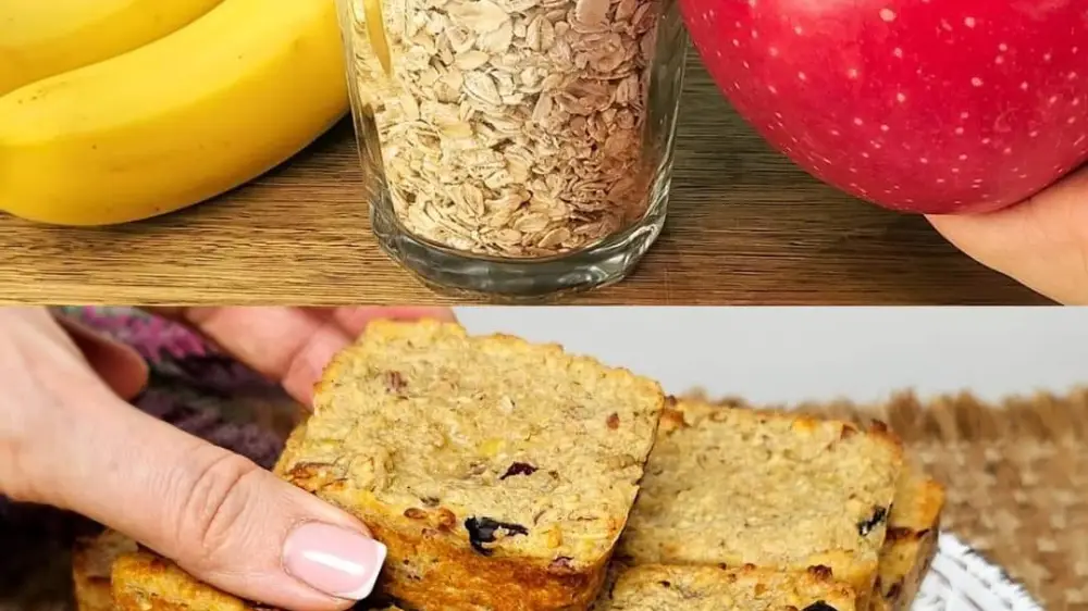 Healthy Baked Oatmeal with Fruits and Nuts