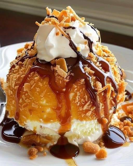 Ultimate Fried Ice Cream Delight