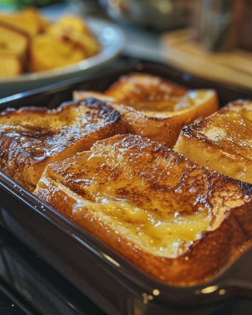 Overnight Crème Brûlée French Toast