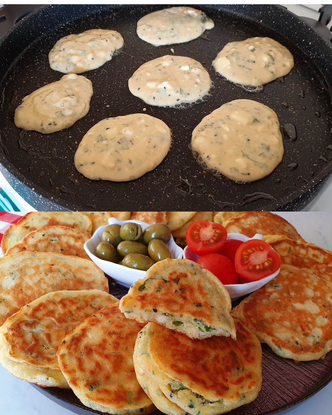 Savory Herb and Cheese Bread with Black Cumin and Sesame Seeds