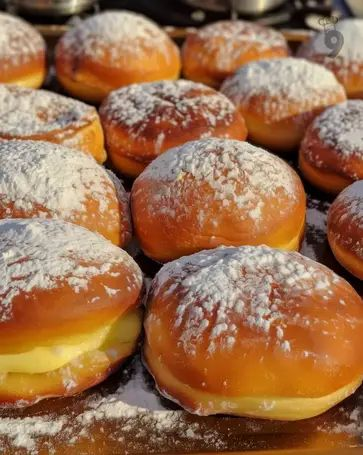 Custard-Filled Polish Paczki