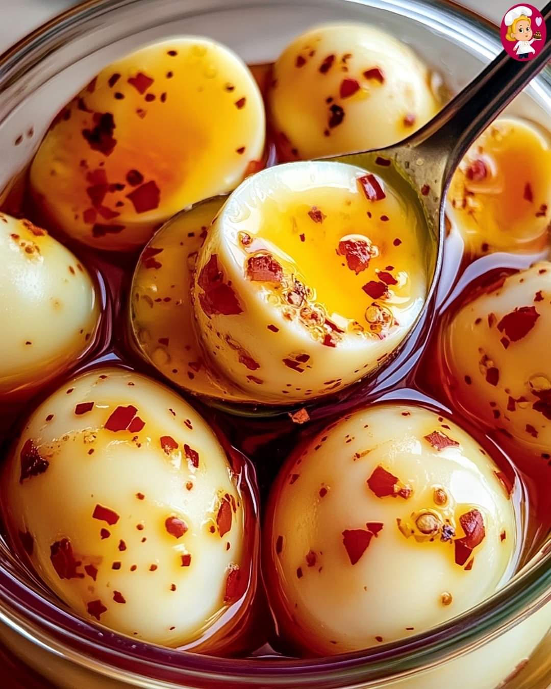 Zesty Spicy Pickled Eggs