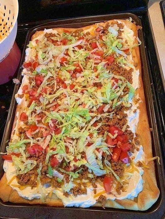 Taco Pizza