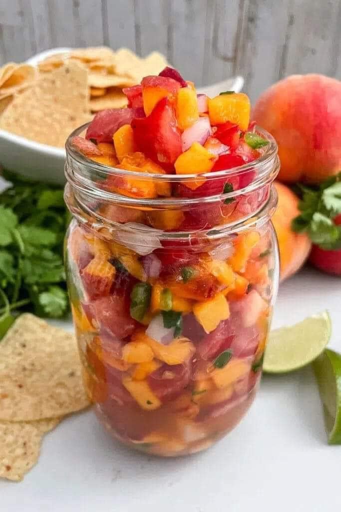 Fresh Peach Salsa Recipe: A Sweet, Tangy, and Easy-to-Make Summer Delight