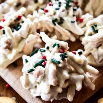 Caramel Cashew Haystacks