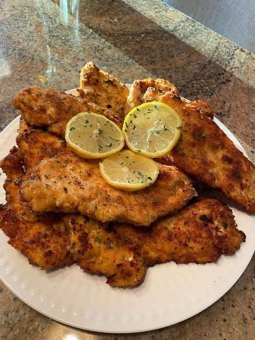 Air Fryer Parmesan Crusted Chicken