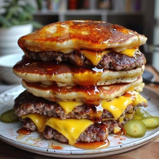 Smash Burger Pancakes