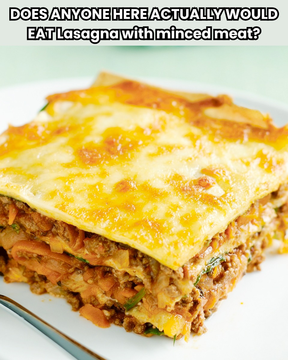 Lasagna with minced meat