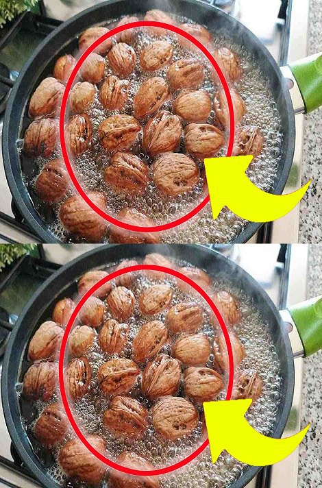 Throw walnuts into boiling water, the ingenious trick that hardly anyone knows | You can’t live without it!