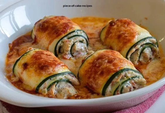 Zucchini Rolls with Tuna and Parmesan (WW-Friendly)