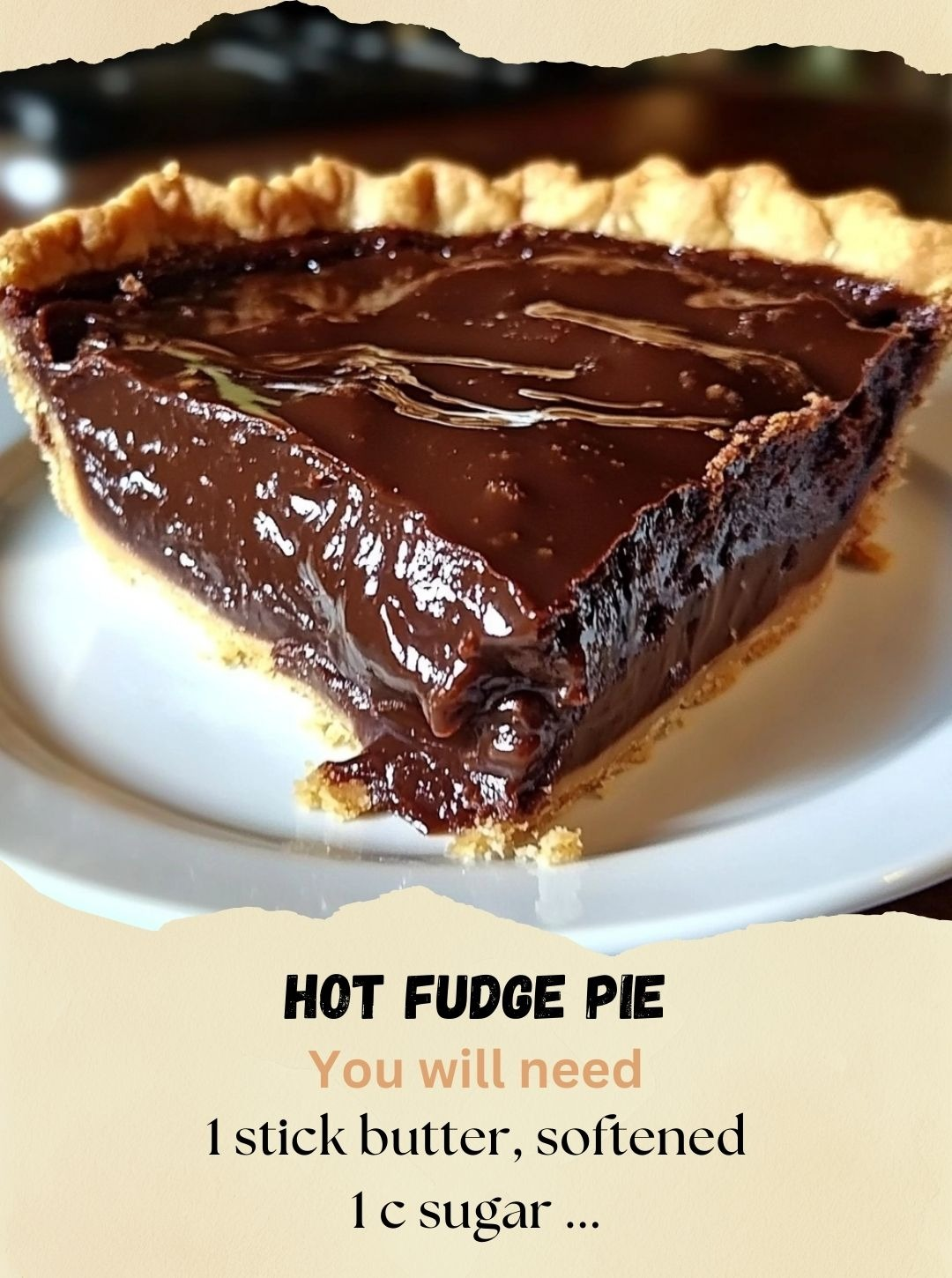 Hot Fudge Pie