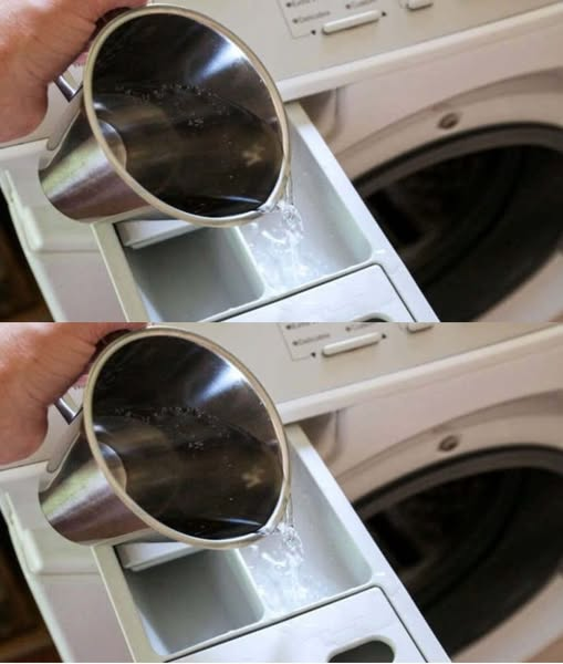 When you put it in the washing machine, the laundry no longer has wrinkles: throw away the iron